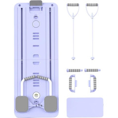 Pilates Reformer - Bauchtrainer Gerät Pilates Reformer - Klappbares Fitnessgerät Für Zuhause Mit Bändern Zum Krafttraining Und Training