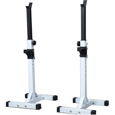 OWOHYG Gewichtheben, kommerzielles Bankdrücken, verstellbares Kniebeugengestell, Bankdrückgestell für Zuhause, Heimfitnessgeräte, Krafttrainingsgeräte