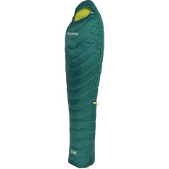 Camp Sleeping Bag Ed 400 Plus Green Blue/Lime