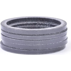 Wheels Manufacturing HD0001 Headset-Abstandshalter aus glänzendem Carbon, 3,8 cm x 2,5 mm, 5 Stück