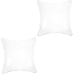 SHOWERORO Pack of 2 Inflatable Long Cushion Clear Inflatable for Camping Sofa Inflatable Throw Inflatable Couch for Camping Extendable Couch Back Cushion Camping