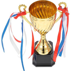 SWAYVES Siegertrophäen Wettkampftrophäe Klassische Trophäe Basketballtrophäe Spieltrophäe/As Shown*2Pcs/24.5 * 8Cm