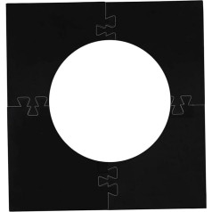 Dartboard Wall Protector, 28 x 28 Inch, Splicable Dartboard Border Wall Guard, High Density EVA Dart Wall Protection, Universal Dartboard Border Ring, Dartboard Wall Protection, Dartboard Surround