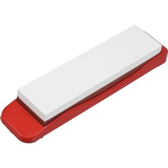 ETANULPEX Wetzstein Messerschärfset Messerschärfer Werkzeuge Scherenschärfer Messer Schleifstein Messerschärfwerkzeug Küchenmesserschärfer Weiß Korund Braun/4707