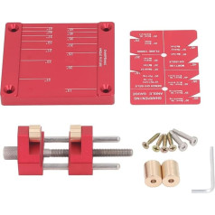 YUMILI Honführungssystem, Honführungssystem Hochpräzises Schärfset Aus Aluminiumlegierung Für Holzbearbeitungsmeißelhobel