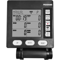 Benutzerfreundliches Rudergerät-Display verbindet sich mit Fitness-Apps für umfassende Trainingseinblicke