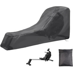 Slim Design Water Resistant Rowing Machine Cover Suitable for Outdoor Use on Concept 2 Equipment