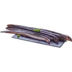Klaassen Smoked Eel, Eel Smoked Over Real Beech Smoke, Delicate Juicy Meat with Subtle Smoke Note, 500 g (Distributed Over 2 Eels)