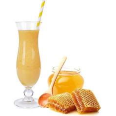 Honey Whey Powder Luxofit Enriched with L-Carnitine Protein Aspartame-Free Wellness Drink (1 kg)