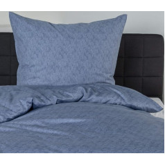 Bierbaum Mako Satin Bed Linen - Cotton - 135 x 200 cm + 80 x 80 cm