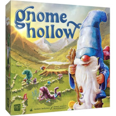 USAopoly The OP Games GNOME Hollow Board Game in English for the Whole Family Strategy Game for 2-4 Players Quick Learning Game for Couples and Ages 12 and Up