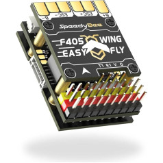 Speedybee F405 Mini Fixed Wing Flight Controller, Support INAV Ardupilot App Wireless Configuration 11 PWM Solderless Multilayer FC PDB Board