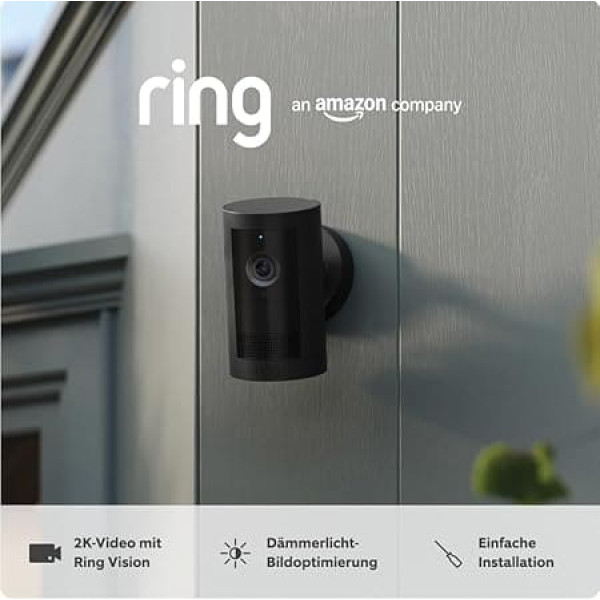 New Ring Outdoor Camera Plus (Battery) | 2K with Ring Vision I DIY Wireless Outdoor Security Camera | alternative to CCTV system I 30-day free trial of Ring Home Plan