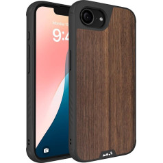 Mous Case for iPhone 16e Compatible Case - Limitless 6.0 - Walnut - Shockproof Mobile Phone Case