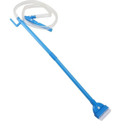 Wireless Pool Vacuum Cleaner, Underwater Hot Tub Floor Cleaner for Grass with Extension Tube, Automatic Hand Cleaner for Small Pools, Ponds, Bathtubs. No Battery