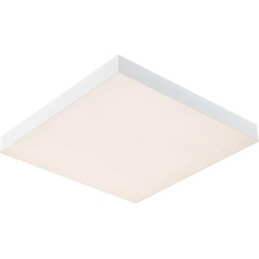 Paulmann Velora Rainbow 79904 LED Panel Square Including 1 x 13.2 W Dimmable DynamicRGBW Colour Control White Metal Ceiling Light 3000 K
