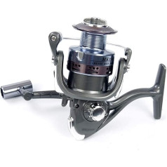 Angelrolle, Authentisches Fischrad Angelradrolle Vollmetallwelle Spinnrad Totale Seebrassenrad Fischschnur Seerutenrad(Mk6000)