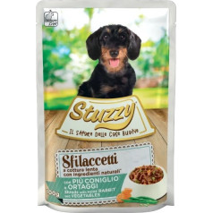 Agras Pet Foods Stuzzy suņiem sasmalcina trušus ar dārzeņiem 100g