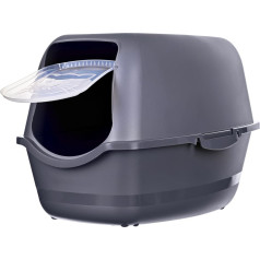 baya antracīts - kaķu pakaišu kastīte