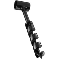 WJYXSH 1 x 10 inch Scotch Eye Wood Auger Drill - Hand Auger for Bushcraft - Backpack and Camping - Perfect Supplementary Instrument for Survival and Camping Equipment Packages