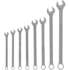Gedore 7 XL-080 RIng Open-Ended Wrench Set 8 Piece 8-19 mm