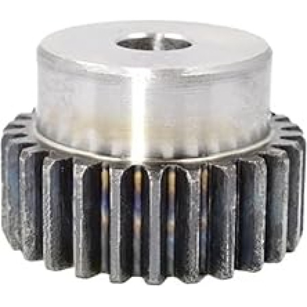 1.5Mod 15 Zähne Zahnrad Ritzel 6/8/10/12mm Loch Spur Maschinen Industrie 45# Stahl 1Pcs(6mm)