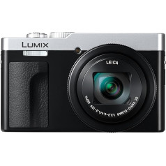 Panasonic Lumix DC-TZ99E-S Compact Travel Zoom Camera, Leica DC Lens, 30x Zoom, 24–720 mm, 20.3 MP, OIS, 4K 30p Video, 7.6 cm Foldable Monitor, Wi-Fi, Bluetooth, Silver
