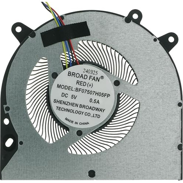 Replacement Mini PC CPU Cooling Fan for Beelink SER4 SER 4 BF07507H05FP DC 5V 0.5A 4-Pin Mini PC CPU Cooling Fan