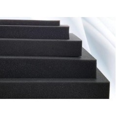 Hochdichtes Schaumstoffpolster für Kissen und Sitzkissen 3 cm/5 cm/8 cm/10 cm, Polsterauflage für Bank & Stuhl, Möbelkissen (Höhe 8 cm – 150 x 60 cm)