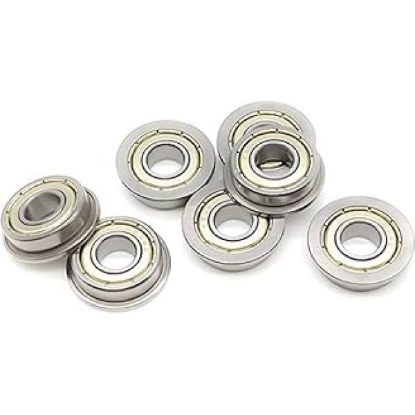F698ZZ 8X19X6 Mm Lager Flansch F698Z Kugellager F698 ZZ F619/8ZZ 5PCS