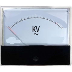 FJSAYDYW 59l1 Wechselspannungsmesser 5KV-50KV 100 * 120mm Wechselstrom(AC 5kV 100V)