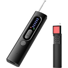 Hidden Camera Detector, Portable Anti-Spy Camera Detector, GPS Tracker Detector, 3-in-1 Hidden Camera Detectors for Hotel, Bathroom, Office, Car, Travel, 6 Levels Sensitivity 4
