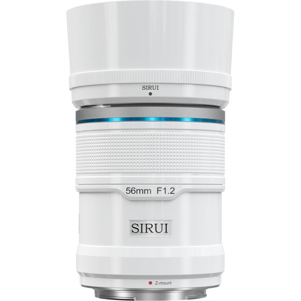 SIRUI Sniper 56 mm Autofocus Lens, F1.2 Wide Angle APS-C Camera Lens, Z Mount Lens for Zfc, Z6, Z50, Z9 (Z Mount, White)