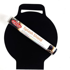 Bake-O-Glide Range Cooker Splash Shield, Woven Glass Fabric Coated in 100% PTFE Black, 43.7 x 5.2 x 5.2 cm