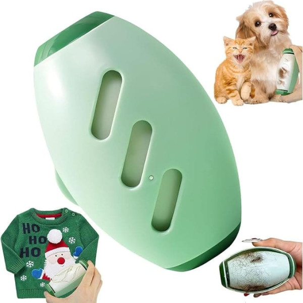 Tierhaarentferner, kleiner tragbarer Fusselballentferner, wiederverwendbarer Fusselrollerball, waschbare wiederverwendbare Fusselrollen für Kleidung und Tierhaare, extra klebriges und waschbares Gel