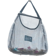 LilaLemon Großer Wäscheklammerbeutel für Wäscheleine, wiederverwendbarer Wäscheklammerhalter, waschbarer Wäschesack für Wäscheklammer (50 x 40 cm), Grün