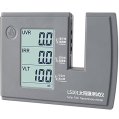 Color Meter, Solar Film Transmission Meter, 101 Self-Calibration and Automatic Calibration, No Manual Adjustment Required, Resolution 0.1%