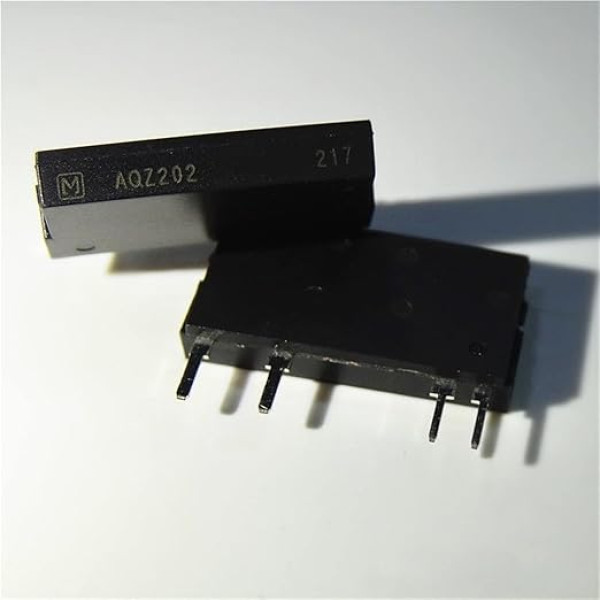 Optoelektronischer Koppler Optokoppler Halbleiterrelais AQZ202 3,6 A 0-60 V 4-polig (Size : 1PCS)