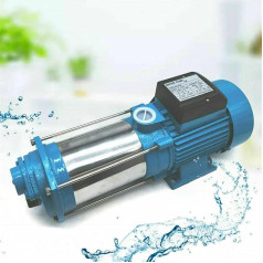 Centrifugal Pump 2500 W Stainless Steel Garden Pump 4000 L/H 11 Bar Jet Pump Water Pump for Domestic Waterworks, Home and Garden