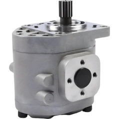 Hydraulikpumpe kompatibel mit John Deere Hydraulikpumpe 11 cc CH13990 Ersatz – 15-Keilwelle, direkt passend for 850 950 1050 Traktoren und Bagger, zuverlässige Druckleistung