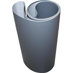 Graues PVC-Förderband für Verpackungsproduktionslinien, 60 x 200 cm, robustes und rutschfestes Material für effiziente Materialhandhabung
