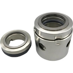 BQSLUMLZU Hardware-Armaturen 104U Serie WC/WC/FKM 18 19 20 22 25 30 35 45-100mm Mechanische Wellendichtung for Wasserpumpe Mechanische Dichtung(25mm)