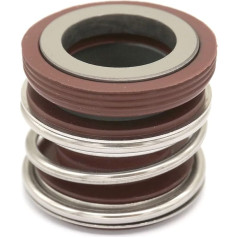 BOOGHIGC Suitable shaft diameter sizes, Viton seal, 250 degrees Celsius, corrosion resistant, mechanical seal, shaft seal, water pump, centrifugal pump, shaft seals (50 mm)