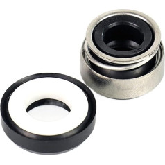 RLZQSGOT 5 Teile/los Typ 301 301-15P Gummibalg Mechanische Dichtungen for Pumpe entspricht BT-AR Welle Größe 15mm 301 Mechanische Dichtungen Welle Dichtungen