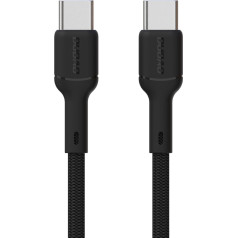Dudao USB-C kabelis 65W 1m - melns
