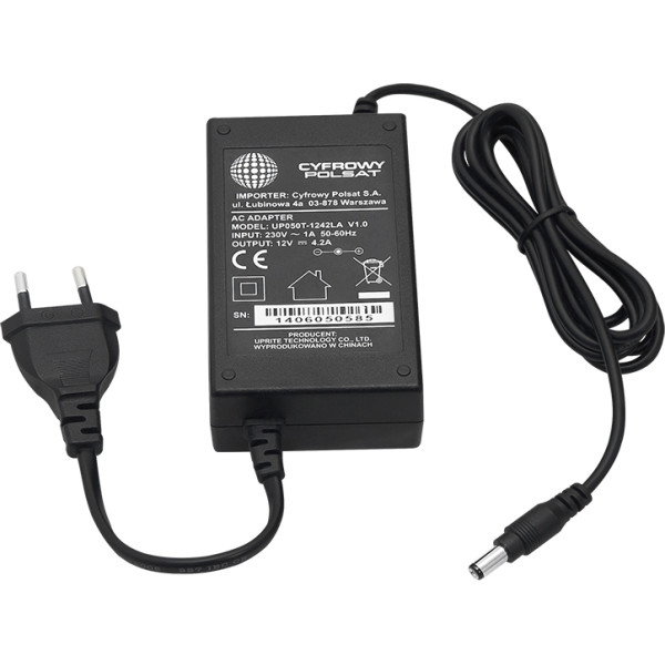 71-201# Barošanas avots polsat dekoderiem 12v/4.2a