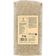 KoRo - Brown Organic Basmati Rice 5 kg - Intense Aroma - Nutty Taste - Loose Consistency