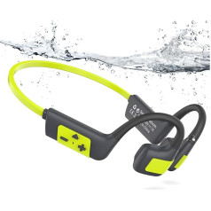 Headphones Swimming Bone Sound Headphones Bluetooth 5.4 IP68 Underwater Headphones Swimming 32G MP3 Open Ear Sports Headphones for Swimming Running