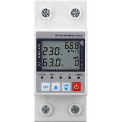 Wireless Surge Protector with Remote Monitoring, Digital Display for Power Measurement