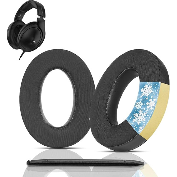 HAIZEEN HD620S Ear Pads Replacement Compatible with Sennheiser HD620S Headset, Replacement Ear Pads Cushions for Sennheiser HD620S Headphones (Cooling Gel/Silk Fabric)